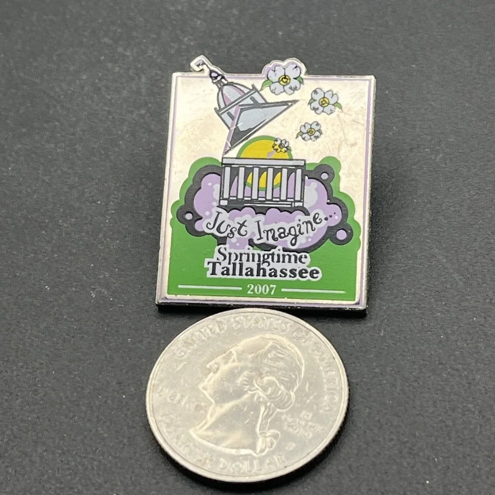 2007‎ Just Imagine Springtime Tallahassee Lapel Hat Pin